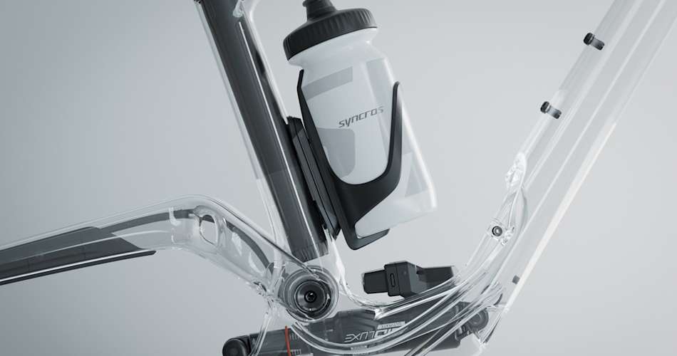 Nízke ťažisko celoodpruženého bicykla Scott Spark